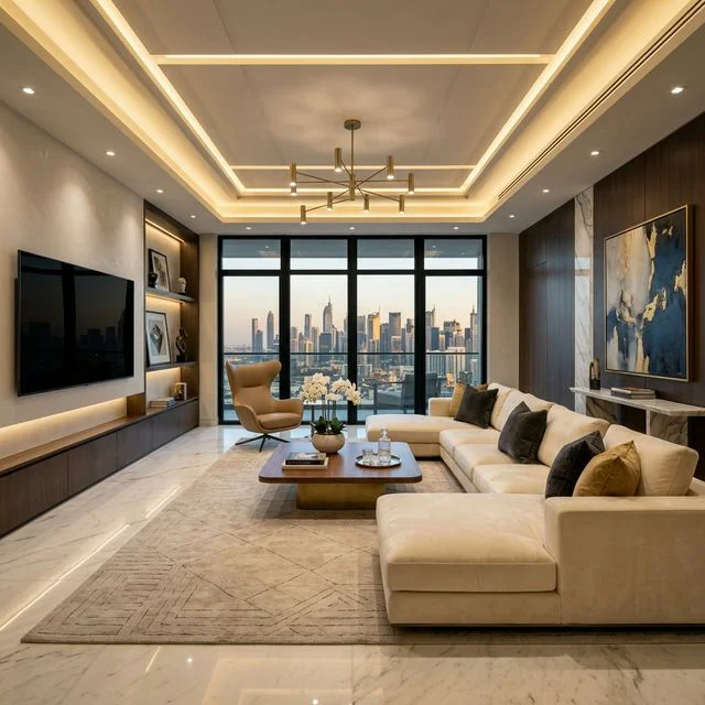 Walnut Horizon Suite | Premium Lounge